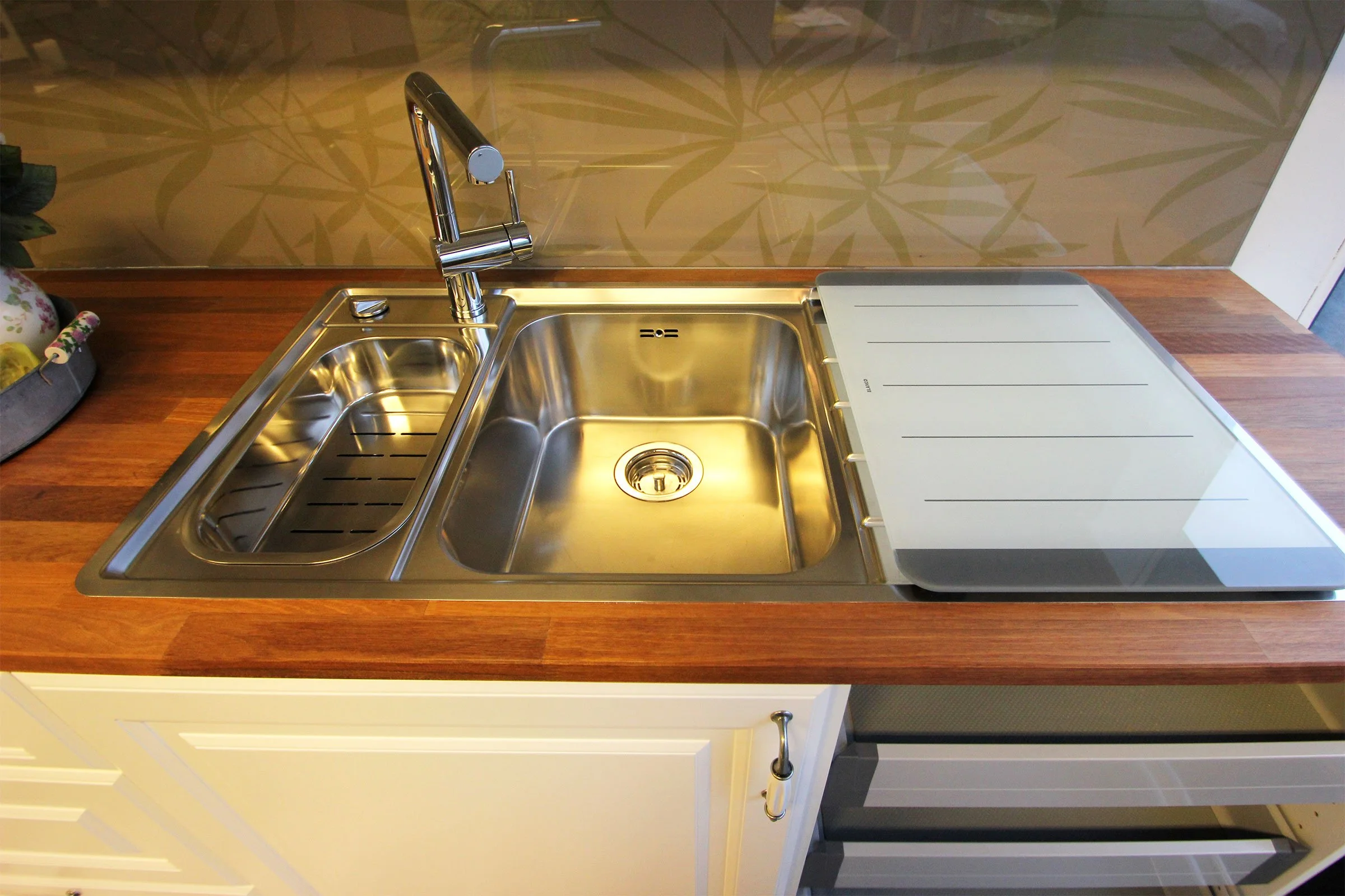 Skjærebrett i glass - Bilde 2