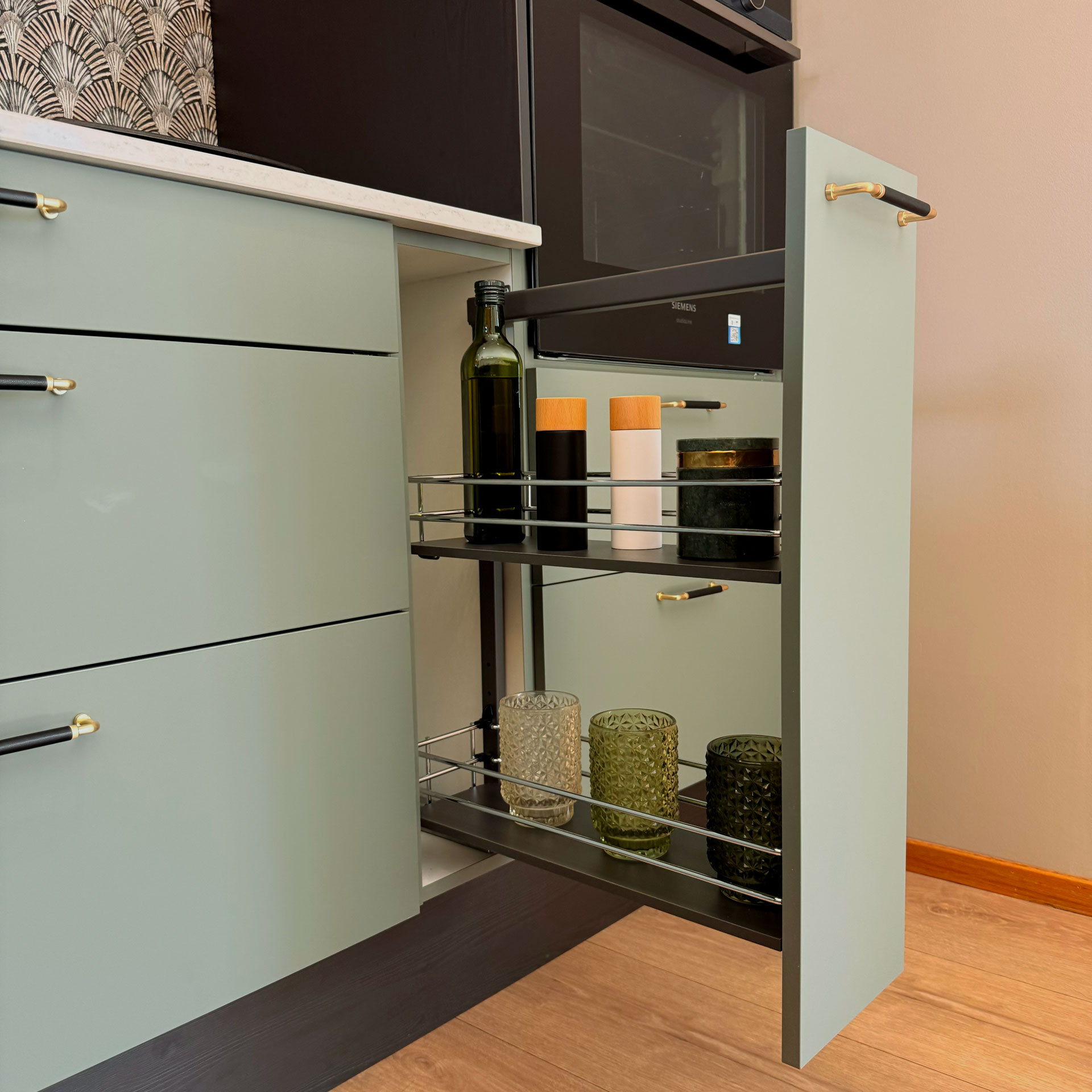 uttrekksløsning kjøkken