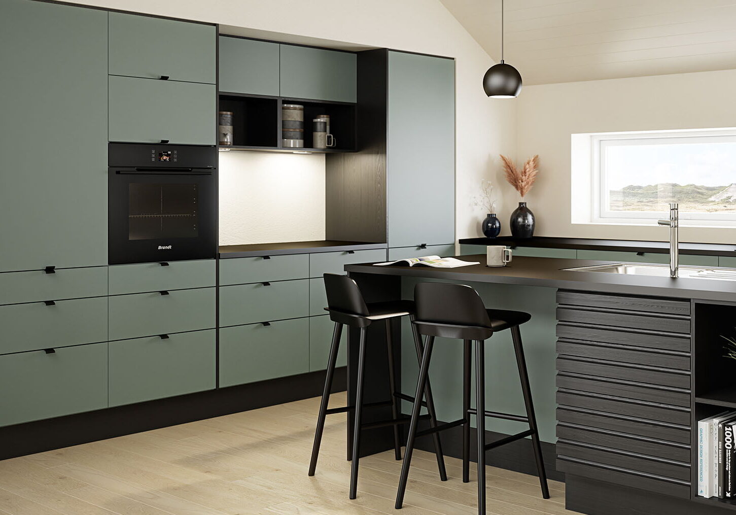 Nordsjo-kjokken-pisa-gronn-1